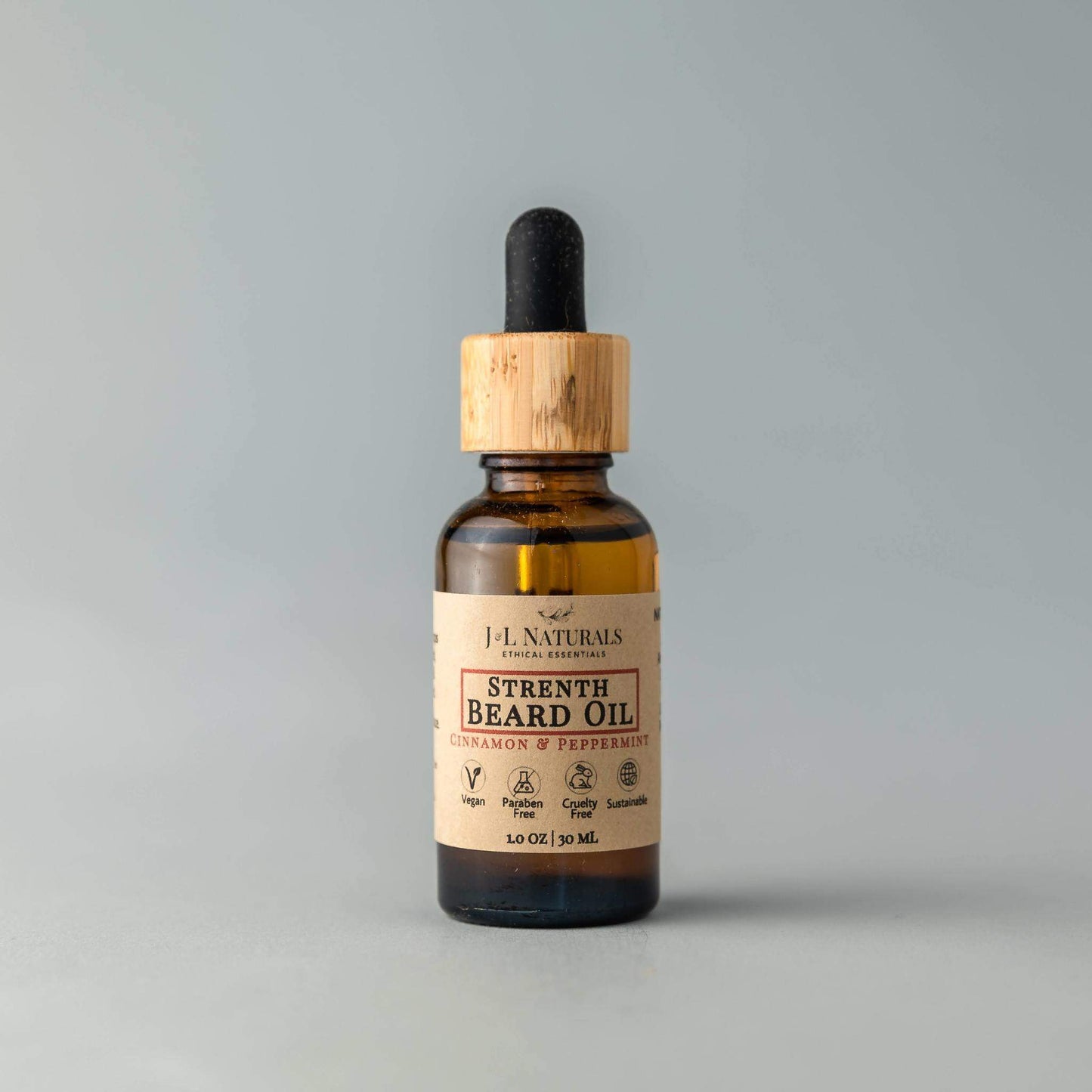 J & L Naturals Beard Grooming Oil