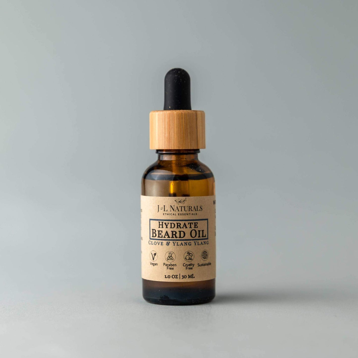 J & L Naturals Beard Grooming Oil