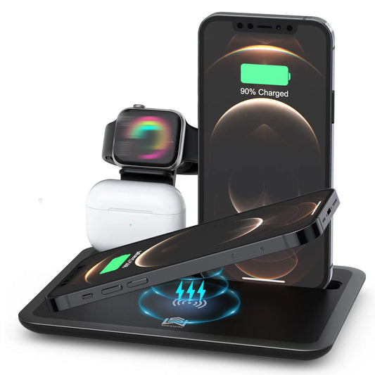 Fast Charging Magnetic 4 in 1 Wireless Charging Station